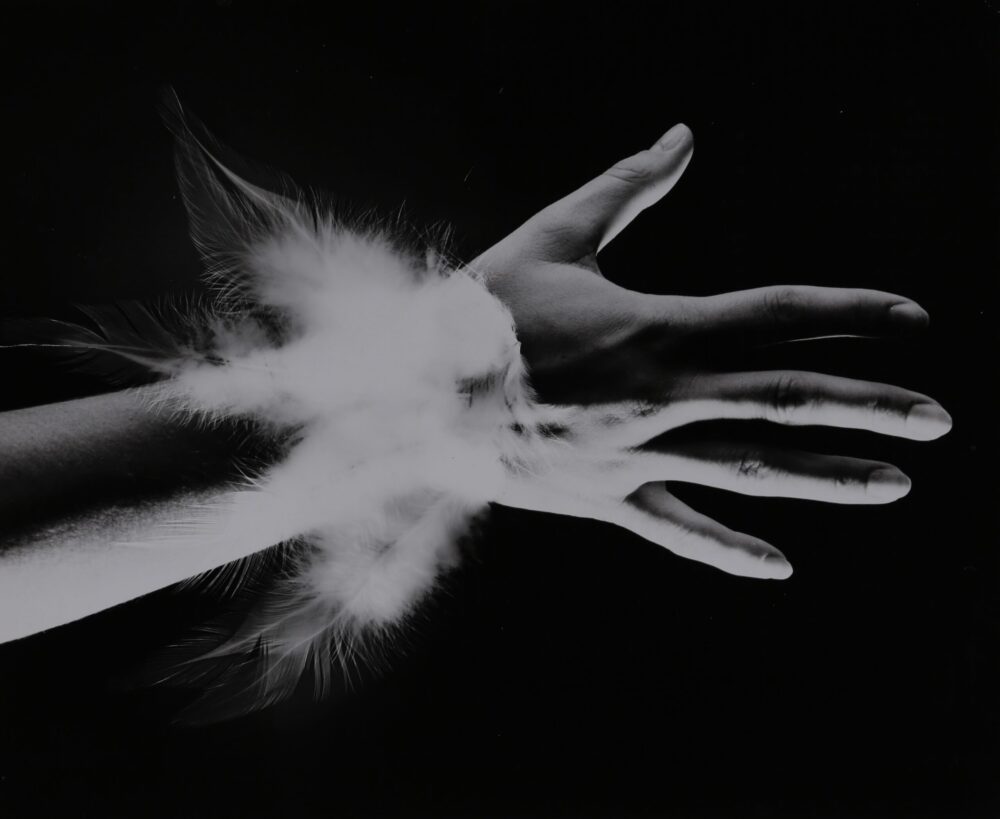 Dolores Wyss "Human Flying Being", 1975