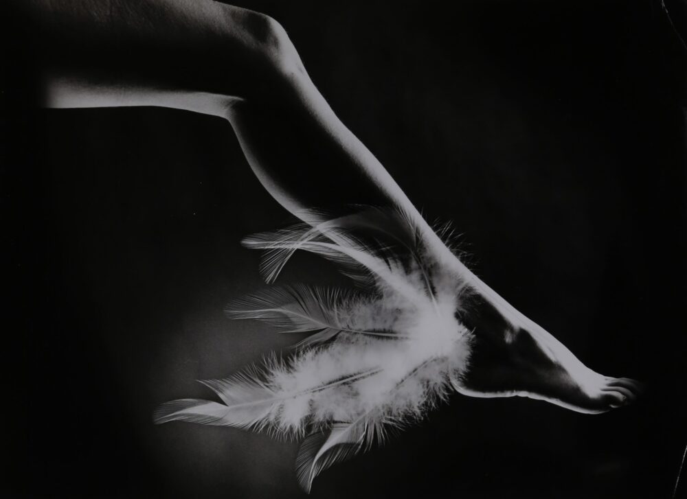 Dolores Wyss "Human Flying Being", 1975