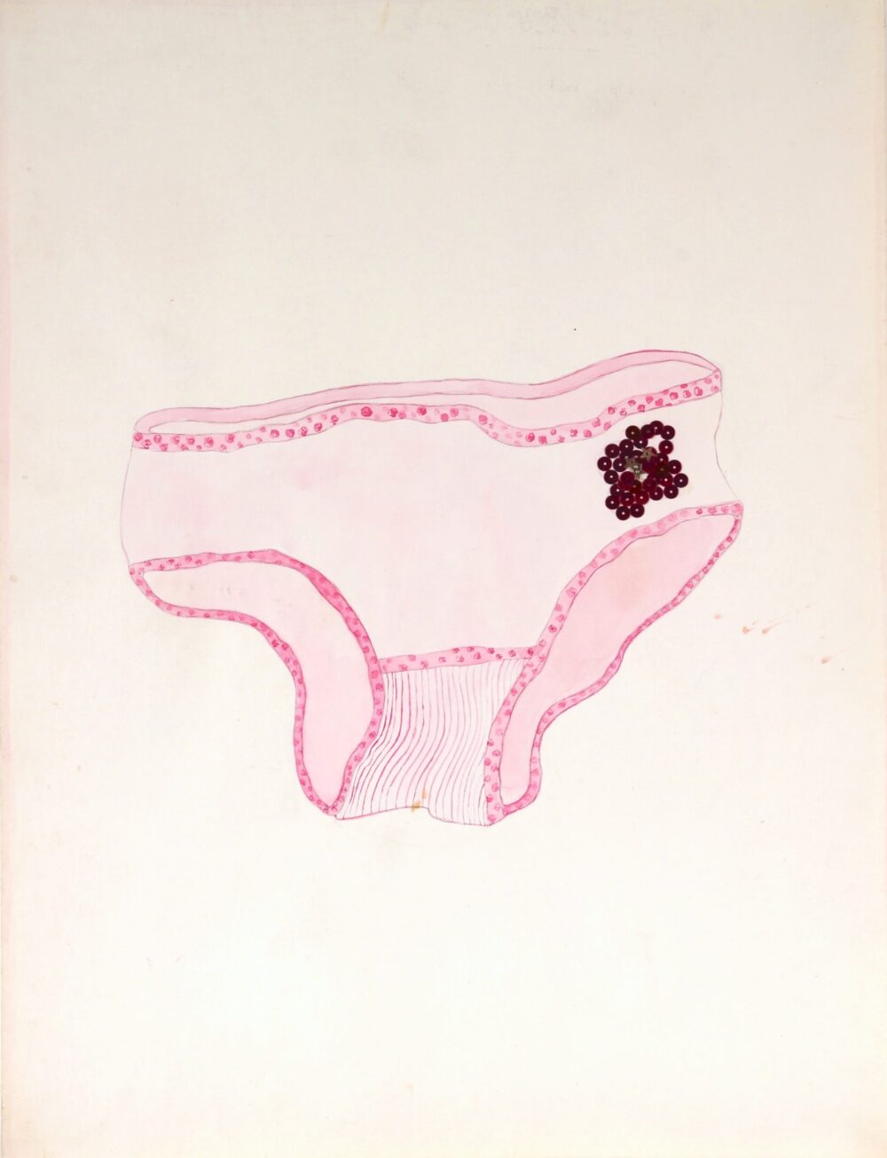 Dolores Wyss "Rosa Höschen", 1974